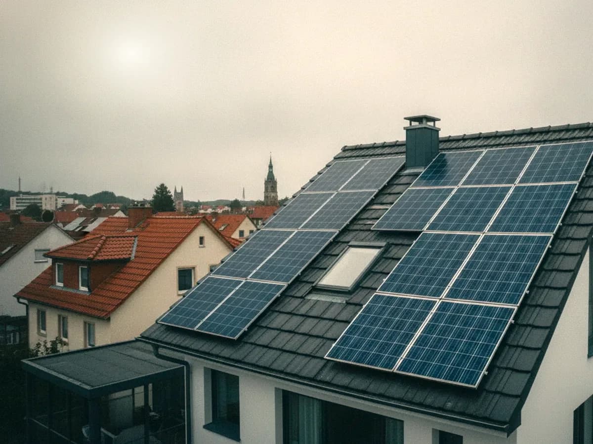 Dächer mit Photovoltaik in Chemnitz